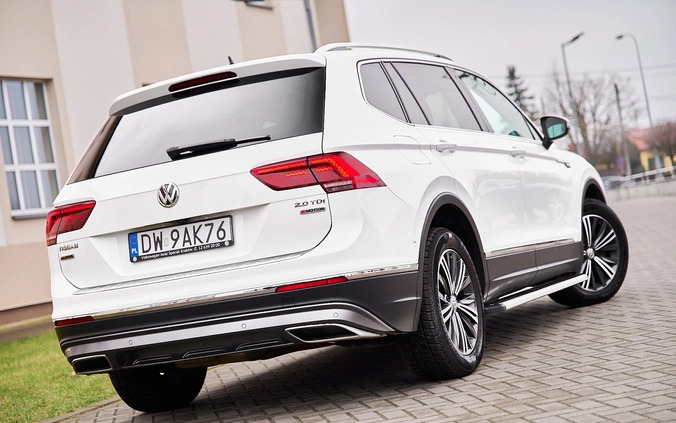 Volkswagen Tiguan Allspace cena 102900 przebieg: 197500, rok produkcji 2017 z Płock małe 704